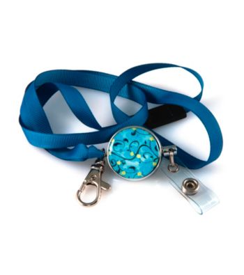 Viva Beads® Badge Pull - Blue Brook