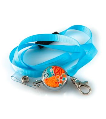 Viva Beads® Badge Pull Pumpkin Spice - Orange