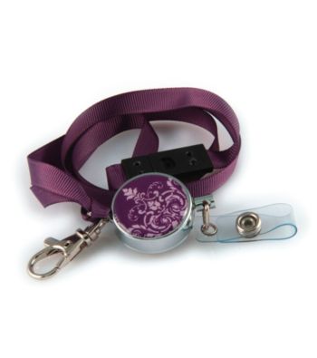 Viva Beads® Badge Pull - Plum Orchard