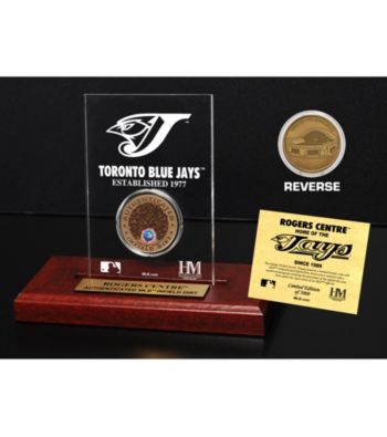 Rogers Centre Infield Dirt Coin Etched Acrylic by Highland Mint