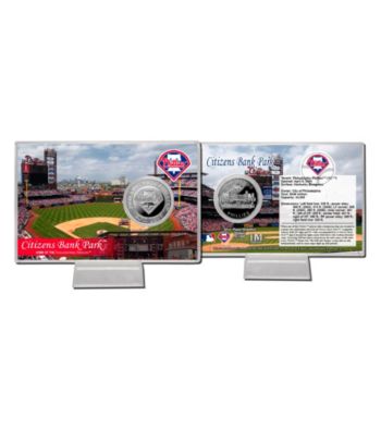 Citizens Bank Park Silver Coin Card by Highland Mint