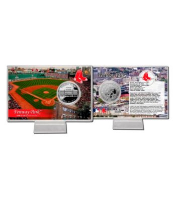 Fenway Park Silver Coin Card by Highland Mint