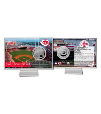 Great American Ball Park Silver Coin Card by Highland Mint