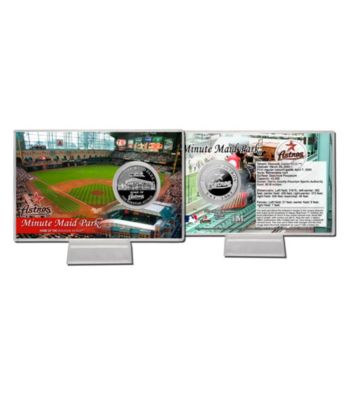 Minute Maid Park Silver Coin Card by Highland Mint