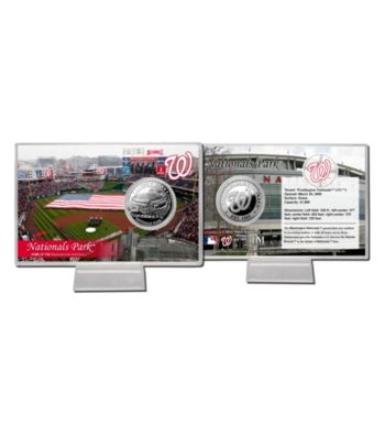 Nationals Park Silver Coin Card by Highland Mint