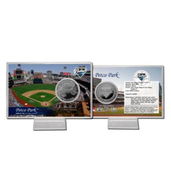 Petco Park Silver Coin Card by Highland Mint