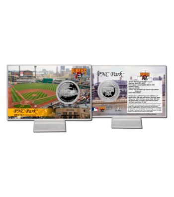 PNC Park Silver Coin Card by Highland Mint