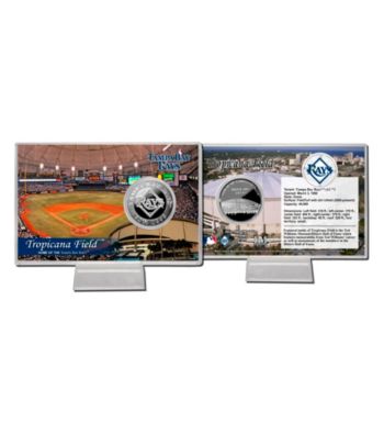 Tropicana Field Silver Coin Card by Highland Mint