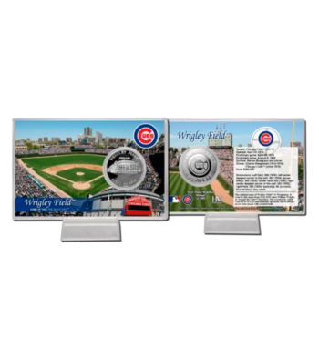 Wrigley Field Silver Coin Card by Highland Mint