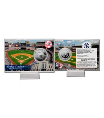 Yankee Stadium Silver Coin Card by Highland Mint
