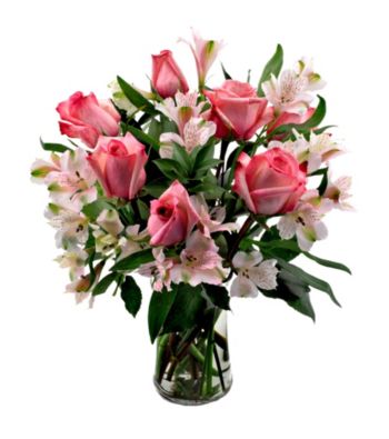 Sweets in Bloom® Pink & Flirty Rose Bouquet