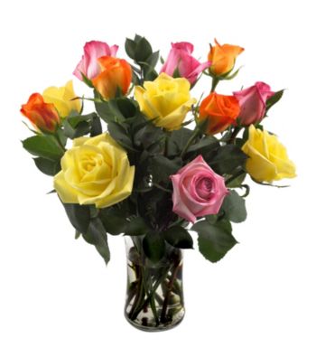 Sweets in Bloom® Rose Sorbet Assorted Dozen Bouquet