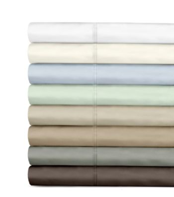 Veratex® Supreme Sateen 500-Thread Count Egyptian Cotton Solid Sheet Sets