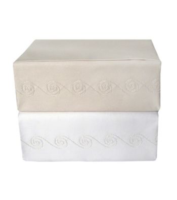Veratex® Supreme Sateen 1200-Thread Count Egyptian Cotton Swirl Sheet Sets