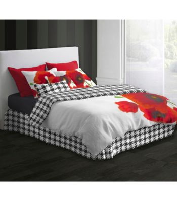Mary Poppy Bedding Collection by Essenza by Famous Home Fashions