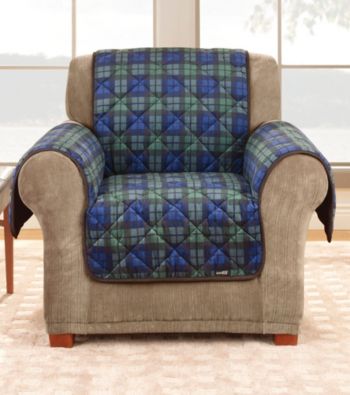 Sure Fit® Deluxe Quilted Microfiber Pet Chair Slipcover