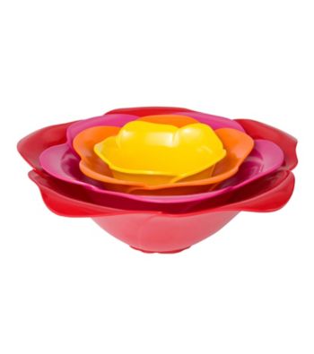 Zak Designs® 4-pc. Nested Rose Bowl Set