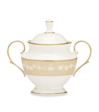 Lenox® Bellina Gold Covered Sugar Bowl