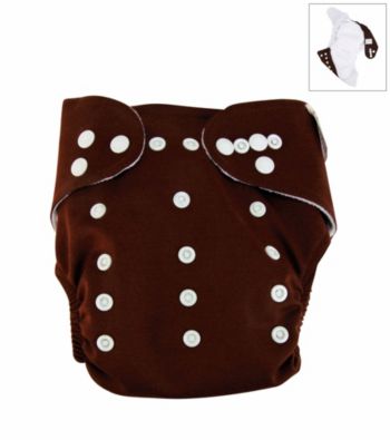 Trend Lab Chocolate Cloth Diaper