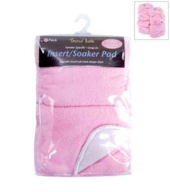 Trend Lab Girls' Baby Pink Cloth Diaper Liners