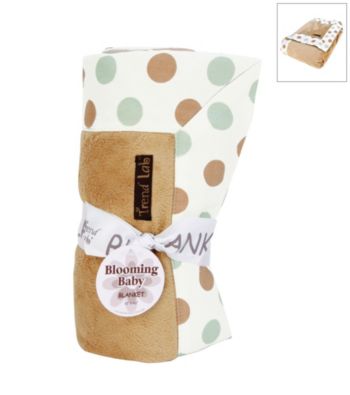 Trend Lab Framed Classic Dot Receiving Blanket