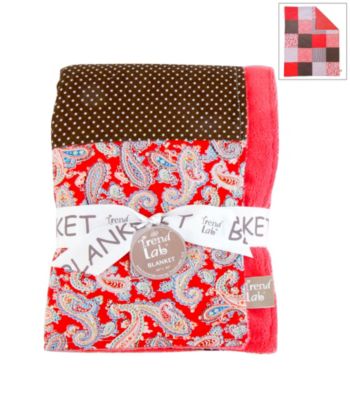Trend Lab Chocolate Kiss Receiving Blanket