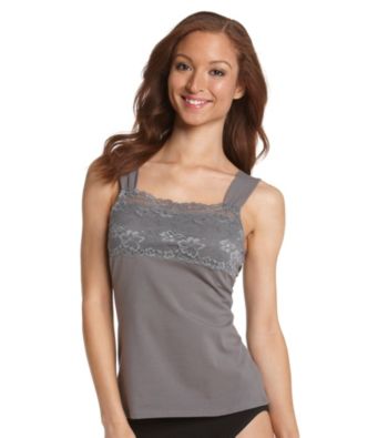 Relativity® Wide Square Neck Camisole