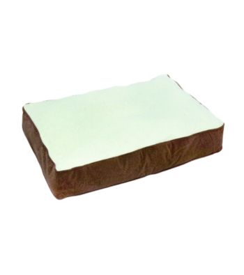 Happy Hounds Buster Rectangular Latte Dog Bed