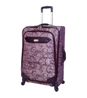 Jessica Simpson Signature Magenta Luggage Collection