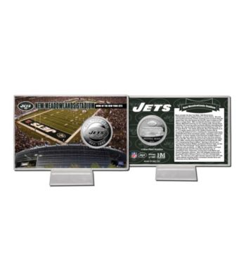Officially Licensed NFL® New Meadowlands (Jet) Stadium Silver Coin Card