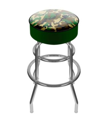 Trademark Global Hunting Camo Padded Swivel Bar Stool