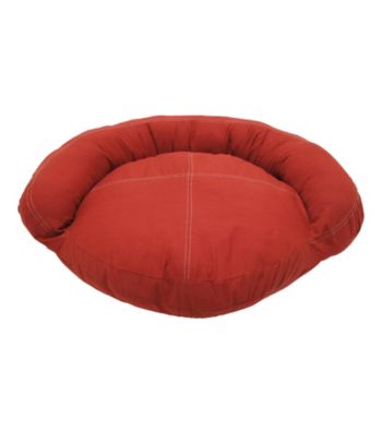 Carolina Pet Company Saddle Stitch Cotton Canvas Bolster Pet Bed