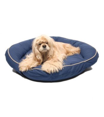 Carolina Pet Company Classic Cotton Canvas Bolster Pet Bed