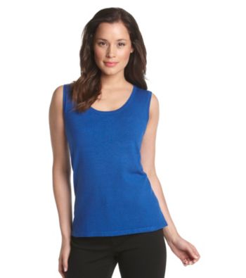Laura Ashley® Scoopneck Shell Top