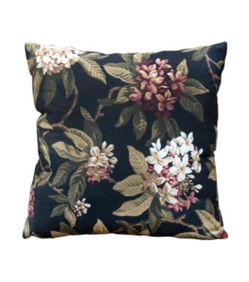 Greendale Home Fashions Set of 2 Midnight Floral Accent Pillows