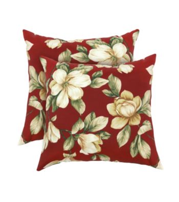 Greendale Home Fashions Set of 2 Romma Floral Accent Pillows