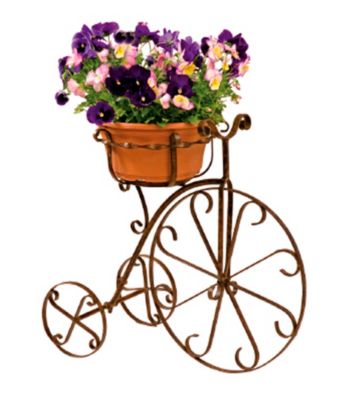 Metal Bike Planter