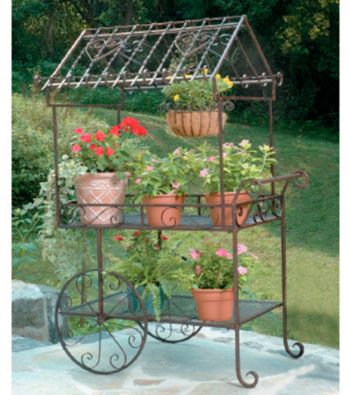 Large Flower Cart