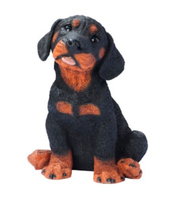 Rottweiler Puppy Statue