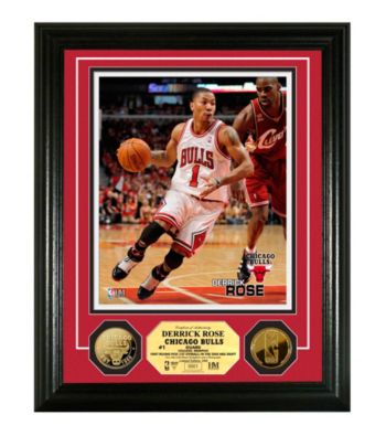 Derrick Rose 24KT Gold Coin Photo Mint by Highland Mint