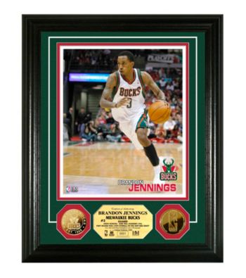 Brandon Jennings 24KT Gold Coin Photo Mint by Highland Mint
