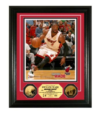 Dwyane Wade 24KT Gold Coin Photo Mint by Highland Mint