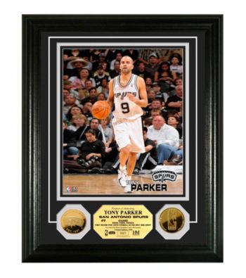 Tony Parker 24KT Gold Coin Photo Mint by Highland Mint