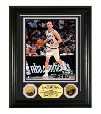 Manu Ginobili 24KT Gold Coin Photo Mint by Highland Mint