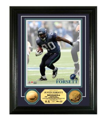Justin Forsett 24KT Gold Coin Photo Mint by Highland Mint