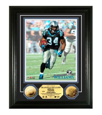 DeAngelo Williams 24KT Gold Coin Photo Mint by Highland Mint
