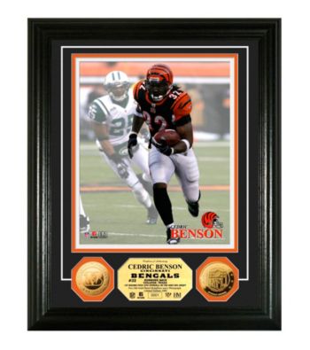 Cedric Benson 24KT Gold Coin Photo Mint by Highland Mint