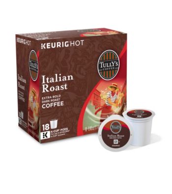 Tully's Coffee Italian Roast Extra Bold 18-pk. K-Cups®
