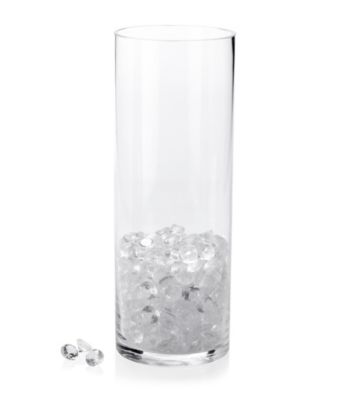 LivingQuarters Clear Sparkling Diamonds Decorative Fill