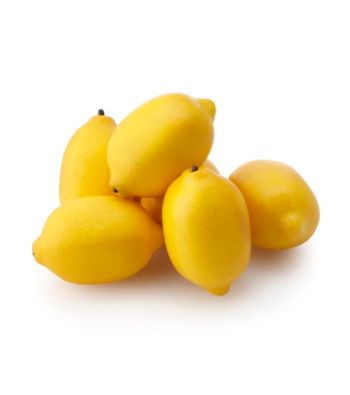 LivingQuarters Lemons Decorative Fill for Floral & Candle Arrangements